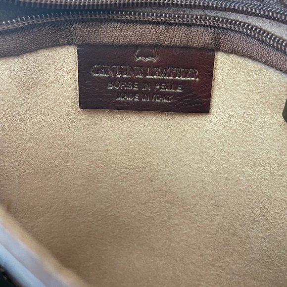 Italian Leather Crossbody bag - Picture 3 of 3